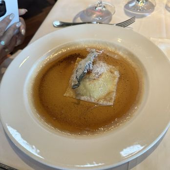 Osteria Mozza - Ricotta & Egg Raviolo - Italian Near Me - Los Angeles, California