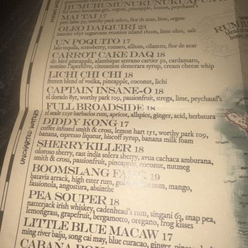 The Easy Sailor - Drinks - Tiki Bars Near Me - Rochester, New York The Easy Sailor - Drinks - Tiki Bars Near Me - Rochester, New York