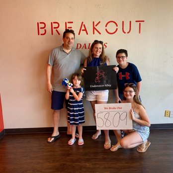 Breakout Games - WINNERS!!!! - Escape Games Near Me - Plano, Texas