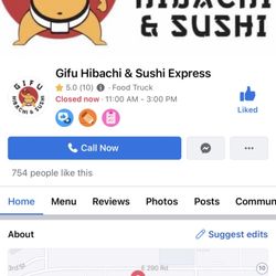Gifu Hibachi & Sushi