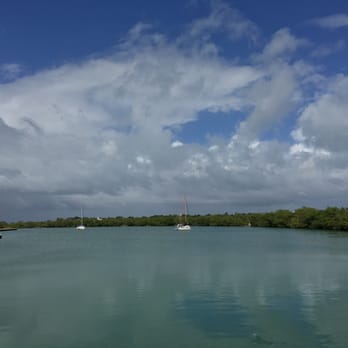 Boater's Grill - The view from the dining area - Seafood Near Me - Key Biscayne, Florida