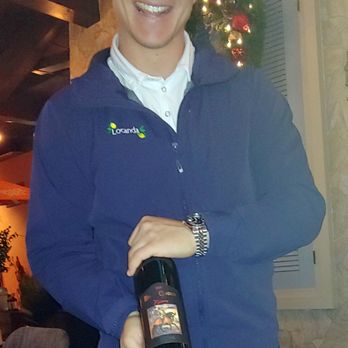 Locanda Wine Bar - Chianti and our wonderful waiter - Italian Near Me - Livermore, California Locanda Wine Bar - Chianti and our wonderful waiter - Italian Near Me - Livermore, California