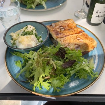B Bistro + Bakery - Croque Madame - Bakeries Near Me - Miami, Florida