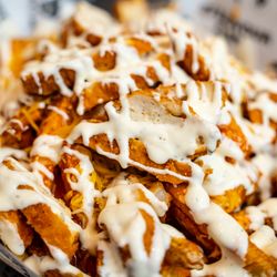 Golden Flame Hot Wings - Golden Chicken Fries