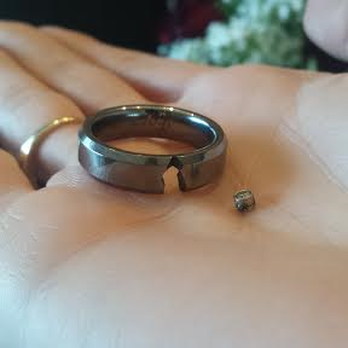 Tungsten World - Tungsten ring less than 2 weeks after we were married and less than 2 months after purchase. - Jewelry Near Me - Brea, California Tungsten World - Tungsten ring less than 2 weeks after we were married and less than 2 months after purchase. - Jewelry Near Me - Brea, California