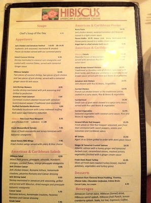 Menu photo 5 Hibiscus Island Grille - Randolph Randolph, NJ Menu photo 5 Hibiscus Island Grille - Randolph Randolph, NJ