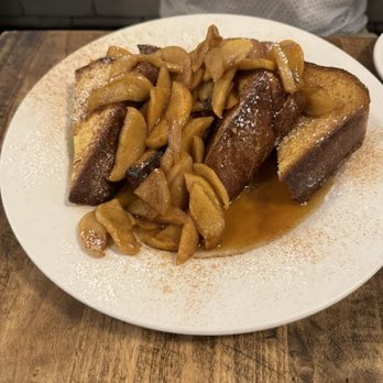 Jam Cafe - French toast with apple - Breakfast & Brunch Near Me - Vancouver, British Columbia