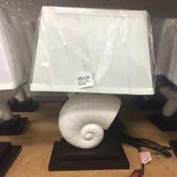 Old Time Pottery - $20 for the most adorable Sea/Ocean themed lamp for your tropical paradise! ...Or your room if we're being realistic. Love the prices!