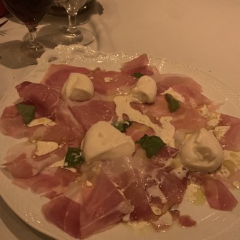 Carbone - Prosciutto and house made mozzarella - Italian Near Me - Las Vegas, Nevada Carbone - Prosciutto and house made mozzarella - Italian Near Me - Las Vegas, Nevada