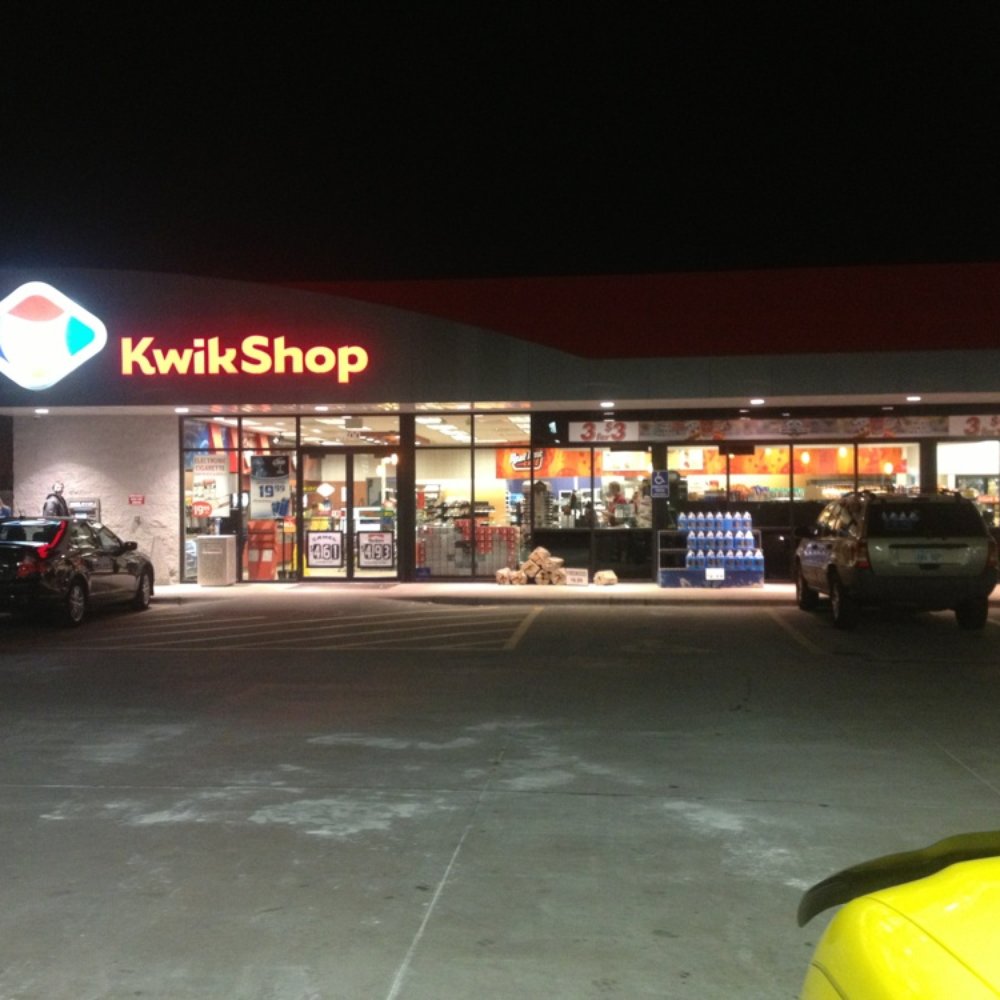 Kwik Shop - the front of the store at night - Convenience Stores Near Me - Topeka, Kansas Kwik Shop - the front of the store at night - Convenience Stores Near Me - Topeka, Kansas