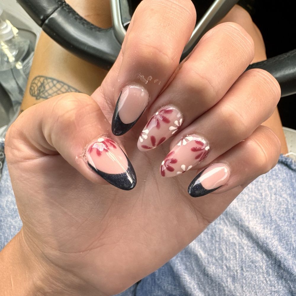 My acrylic nails My acrylic nails