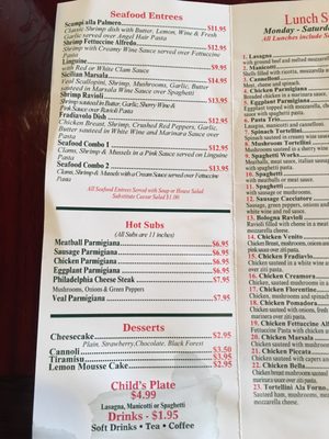 Menu photo 3 New York Pizza & Pasta Tyler, TX Menu photo 3 New York Pizza & Pasta Tyler, TX