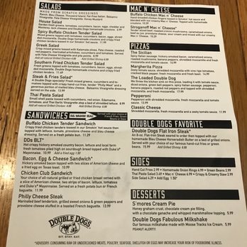Double Dogs - Menu 1/2 - Sports Bars Near Me - Lexington, Kentucky