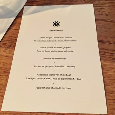 Menu photo 7 The Jane Antwerp, VAN