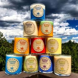Comfort Beyond Delight - CBD Candles, great to help relax a room!