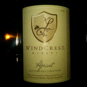 WindCrest Winery - Apricot wine - Wineries Near Me - Raymond, Nebraska