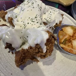 Creamy onion chicken