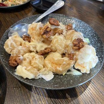 Dynasty Dumpling - Walnut Prawns ~ $21.55 - Dim Sum Near Me - San Francisco, California