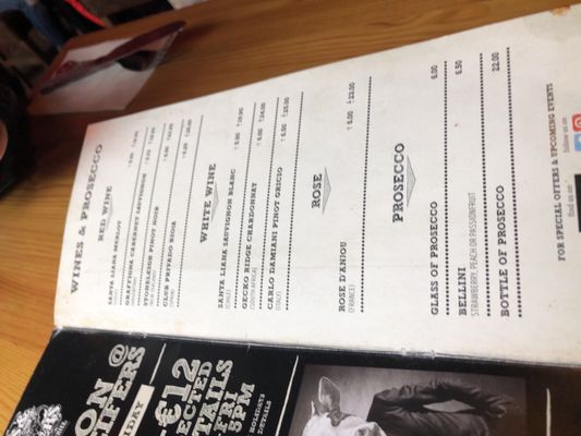 Menu photo 3 Hogs & Heifers Swords, D