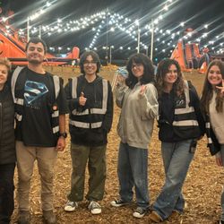 Tom's Adventures Pumpkin Patch - Our team at Menifee