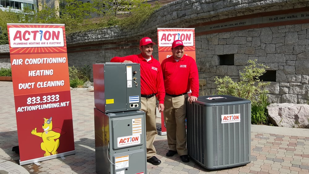 Slide of Action Plumbing, Heating, Air & Electric