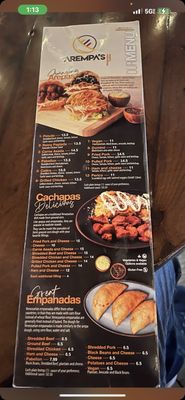 Menu photo 6 Arempa's Salt Lake City, UT