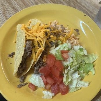 Cafe 66 - Kids taco plate - Mexican Near Me - Albuquerque, New Mexico