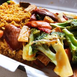 Rice Kitchen - Roast Pork with Mixed Vegetables Lunch Box.