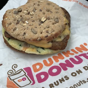 Dunkin' - Power breakfast sandwich - Donuts Near Me - Springfield, New Jersey Dunkin' - Power breakfast sandwich - Donuts Near Me - Springfield, New Jersey