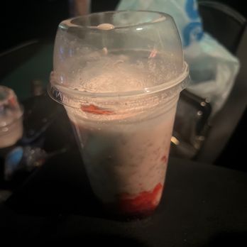 Rally's - Supposed to be a strawberry cheesecake sundae - Burgers Near Me - Mesa, Arizona