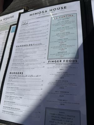 Menu photo 3 The Mimosa House Gold River, CA