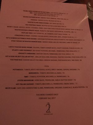 Menu photo 6 21 Greenpoint Brooklyn, NY