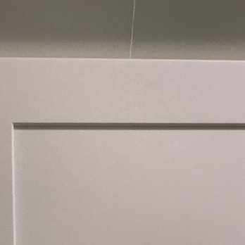 Stone City - Newly installed uneven crown molding, seam visible. - Building Supplies Near Me - Memphis, Tennessee