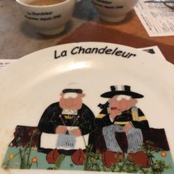 La Chandeleur - Charming restaurant plates and bowls in Brittany style