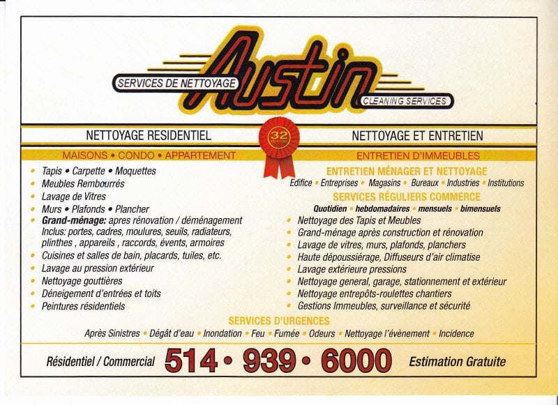 AUSTIN NETTOYAGE CLEANING SERVICES Updated September 2024 11 Photos