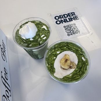 Caffe In Coffee Co - Eispanner and banana cream matcha - Coffee & Tea Near Me - Anaheim, California Caffe In Coffee Co - Eispanner and banana cream matcha - Coffee & Tea Near Me - Anaheim, California