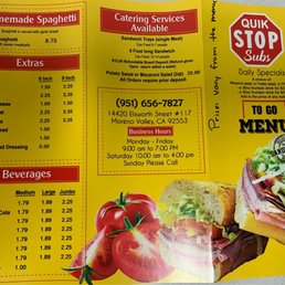 Menu Menu