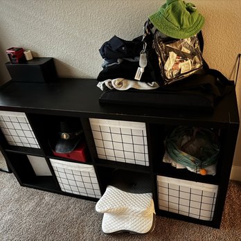 Roochii Cleaning - They organized our end of bed organizer which had been an eyesore and a stressor for us since we moved in! - Home Cleaning Near Me Roochii Cleaning - They organized our end of bed organizer which had been an eyesore and a stressor for us since we moved in! - Home Cleaning Near Me