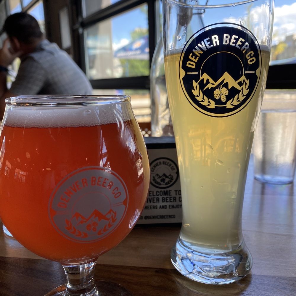 a glass of beer and a glass of beer