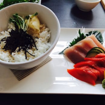 Tsuki Sushi Bar - Tekka Salmon Donburi - Sushi Bars Near Me - Vancouver, British Columbia Tsuki Sushi Bar - Tekka Salmon Donburi - Sushi Bars Near Me - Vancouver, British Columbia