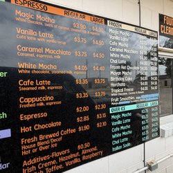 The 509 Drink Shop - Menu as of 6.27.2026