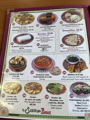 Menu photo 5 Taqueria el Sabor del Parque Baltimore, MD
