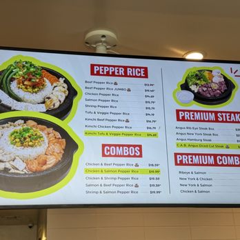 Pepper Lunch - Irvine Spectrum - Menu 3.20.26 - Japanese Near Me - Irvine, California