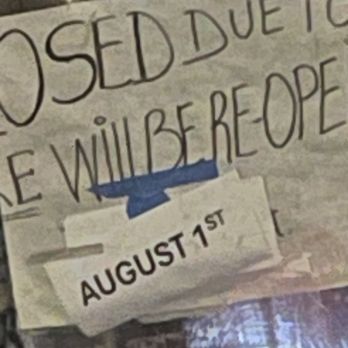 Bagel Oasis - AUGUST 1st?! What's the point of putting up a reopening date if you keep pushing it back two weeks for months?! ‍ - Bagels Near Me - Fresh Meadows, New York