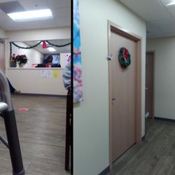 Gill Obstetrics and Gynecology Medical Group - Waiting room not that big and ventilation not great.