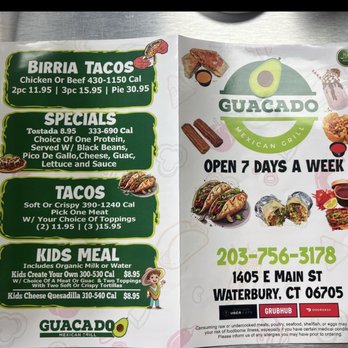Guacado Mexican Grill - Latin American Near Me - Waterbury, Connecticut Guacado Mexican Grill - Latin American Near Me - Waterbury, Connecticut