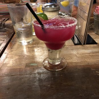 The Range Café - Prickly Pear Margarita - Mexican Near Me - Bernalillo, New Mexico