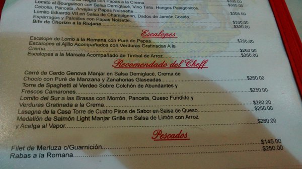 Menu photo 1 Genova Lanús Oeste, C