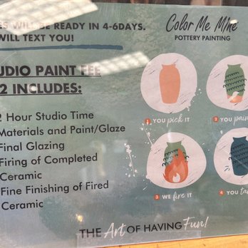 Color Me Mine - Paint-Your-Own Pottery Near Me - Costa Mesa, California