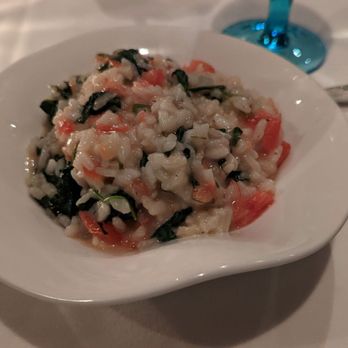 Nerai - Creamy rice with spinach and tomato - Greek Near Me - New York, New York Nerai - Creamy rice with spinach and tomato - Greek Near Me - New York, New York